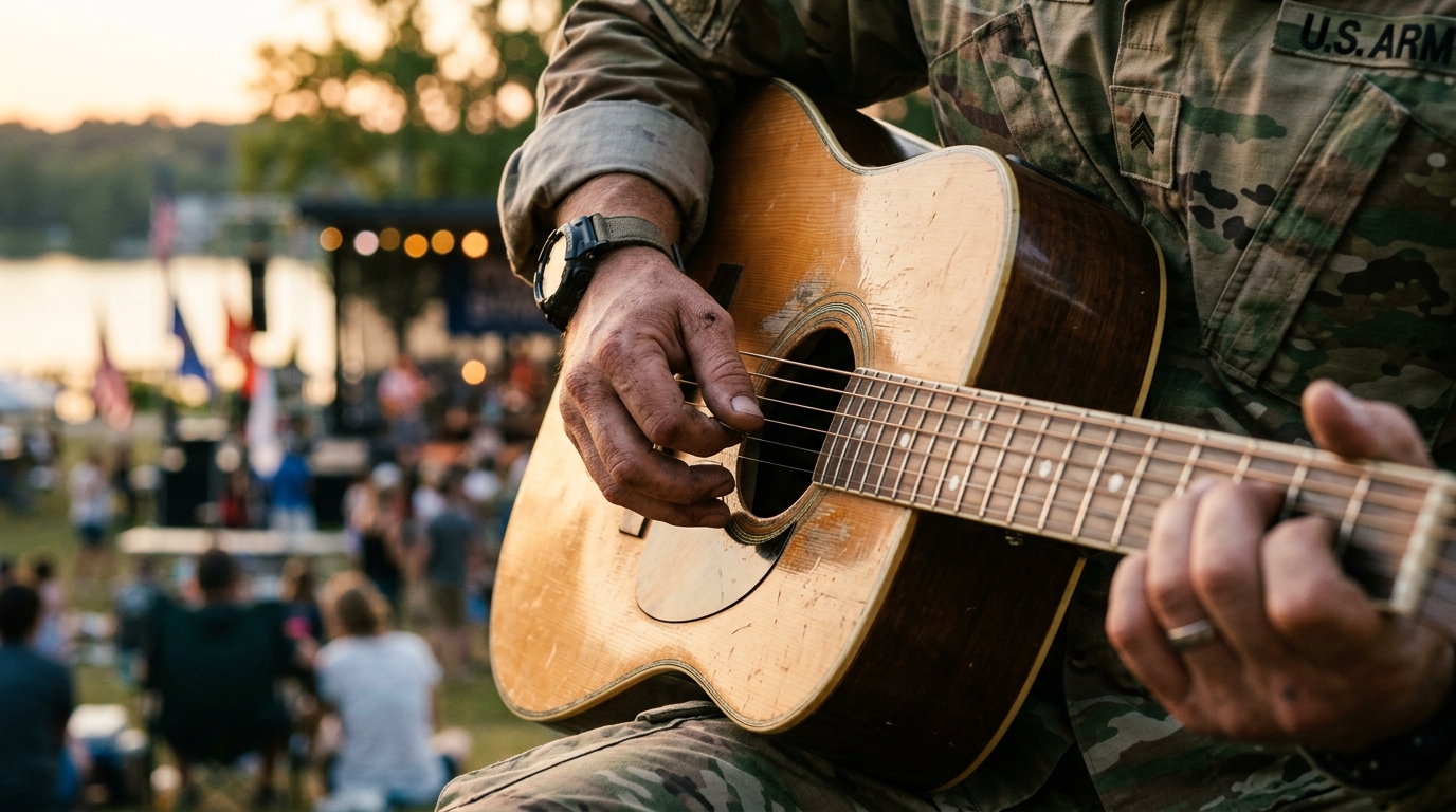 Guitars for Vets Military Hands Acoustic Session